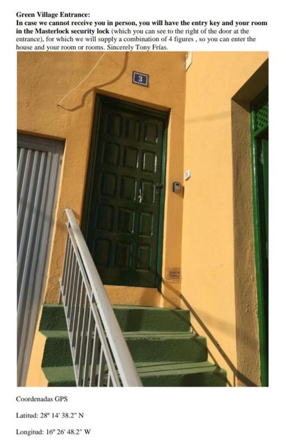 Green Village. Tony Frias. Fasnia Esterno foto